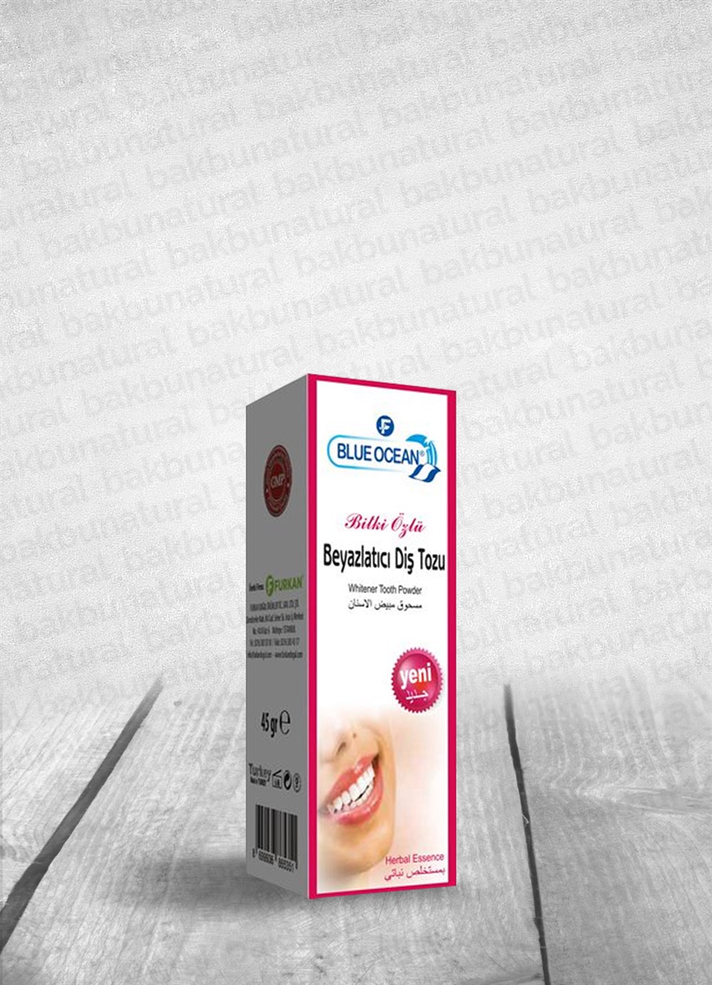 Blue Ocean Beyazlatıcı Diş Tozu 45gr