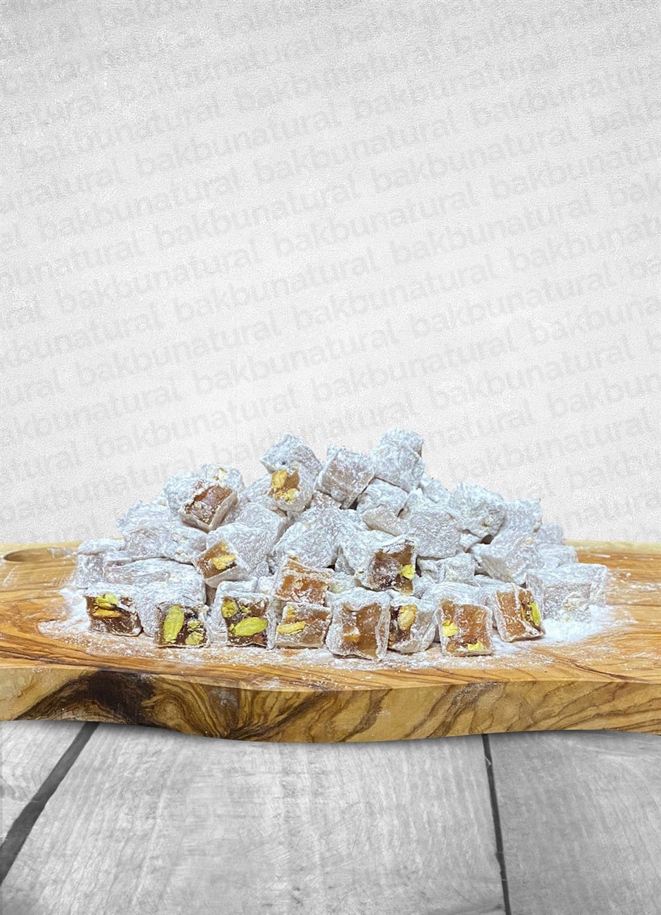 Çifte Kavrulmuş Fıstıklı Lokum
