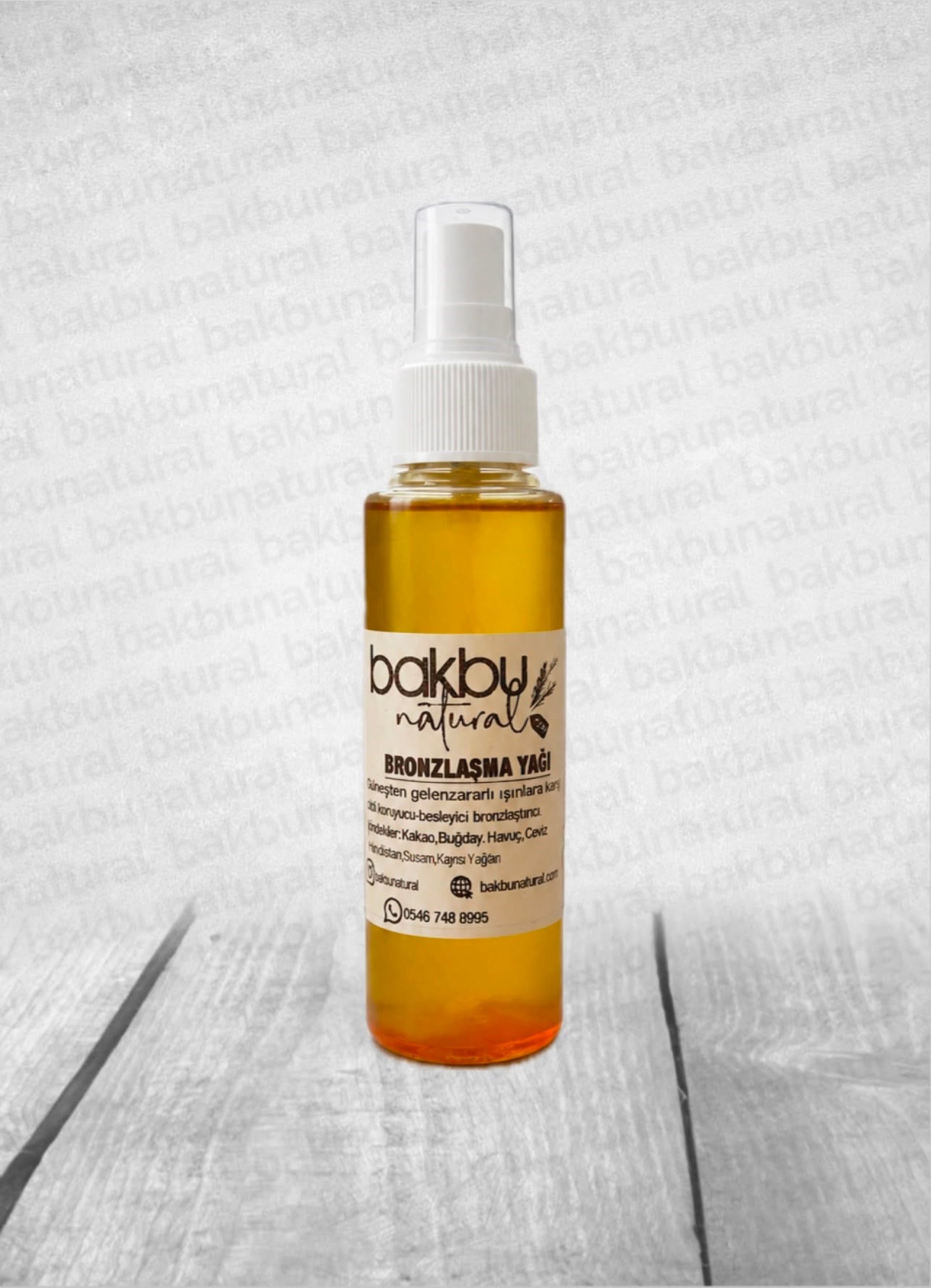 Doğal Bronzlaştırıcı Yağ 120 ml