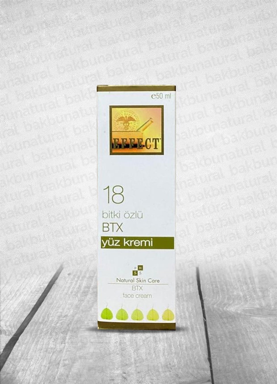 Effect 18 Bitki Özlü BTX Yüz Kremi 50ml