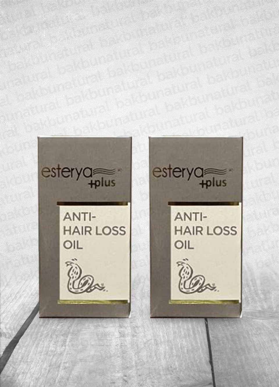 Esterya Plus Anti Hair Loss Oil Yılan Yağı (Saç Dökülme Karşıtı Yağ) 2'li Set 50ml x 2