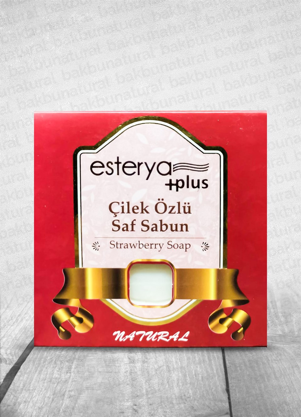 Esterya Plus Çilek Özlü Saf Sabun 125gr