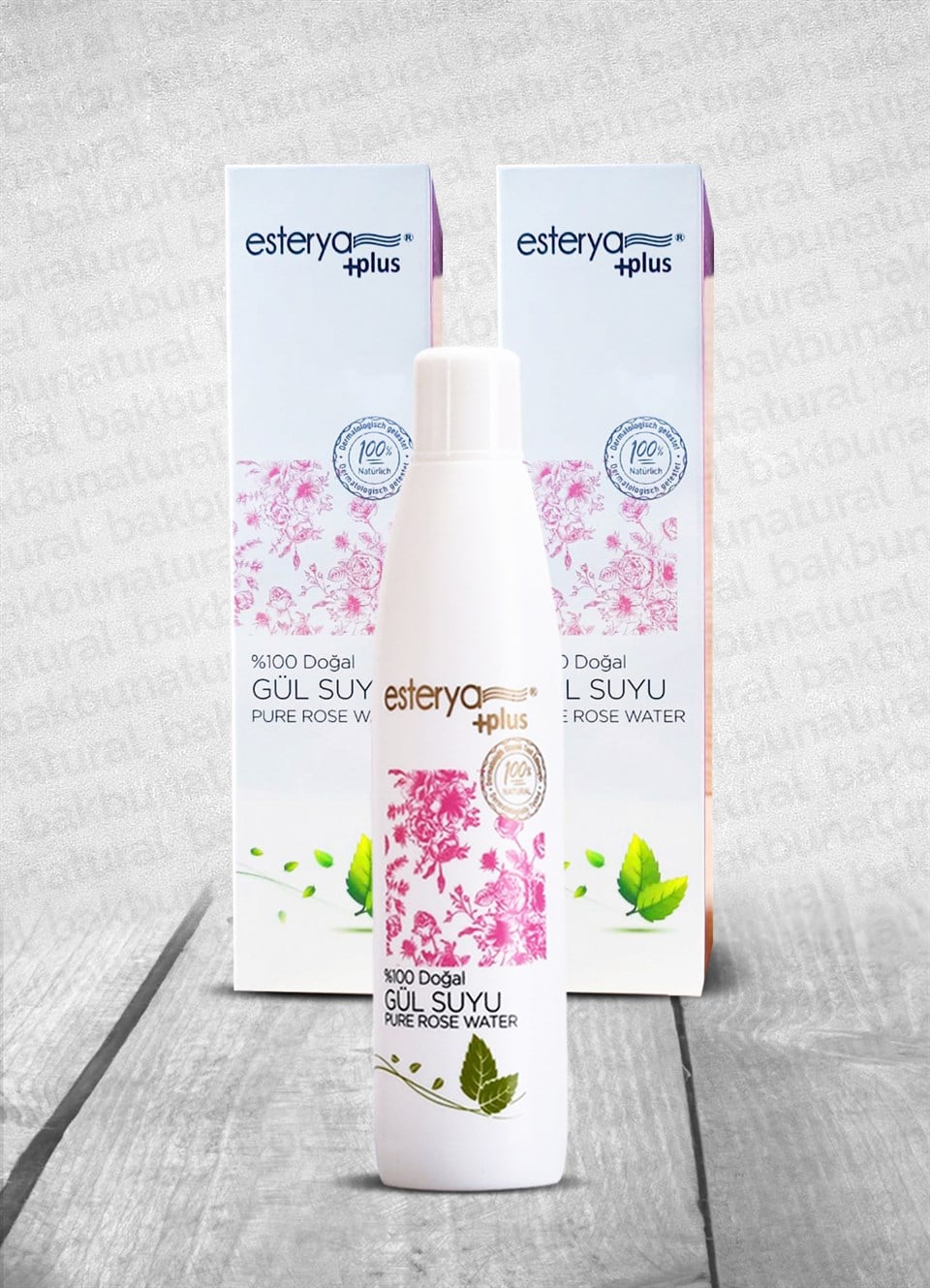 Esterya Plus Gül Suyu 2'li Set