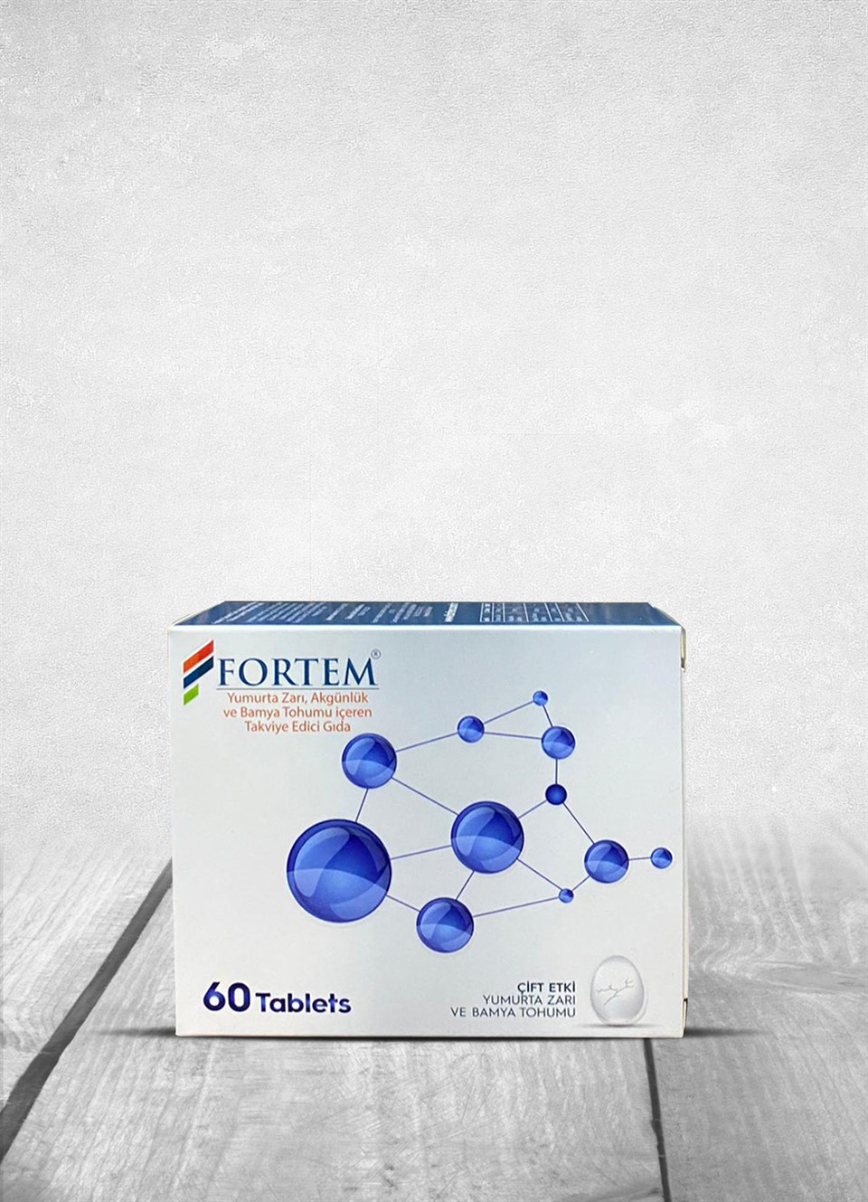Fortem Akgünlük Ve Yumurta Zarı İçeren Takviye Edici Gıda 90 Tablet