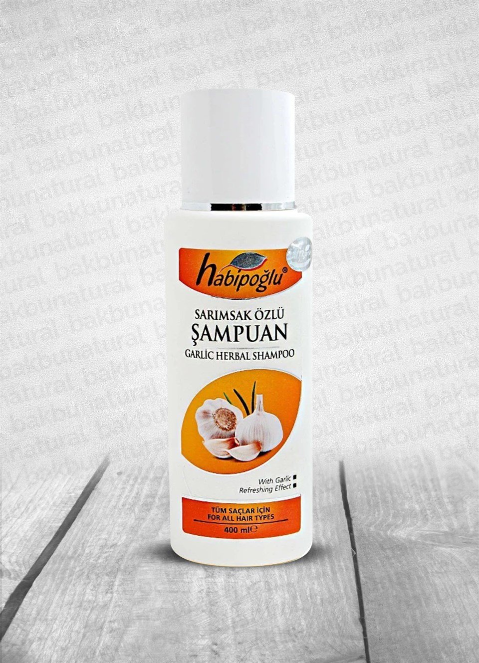 Habipoğlu Sarımsak Özlü Şampuan 400ml