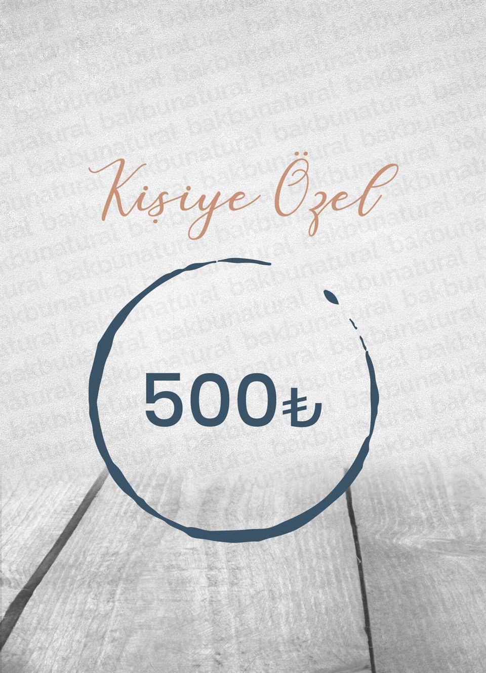 Kişiye Özel Sipariş 4