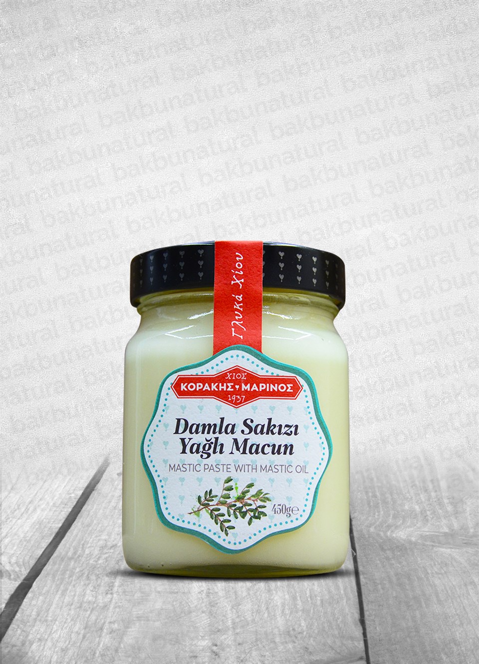 Korakis Damla Sakızı Yağlı Macun 450gr