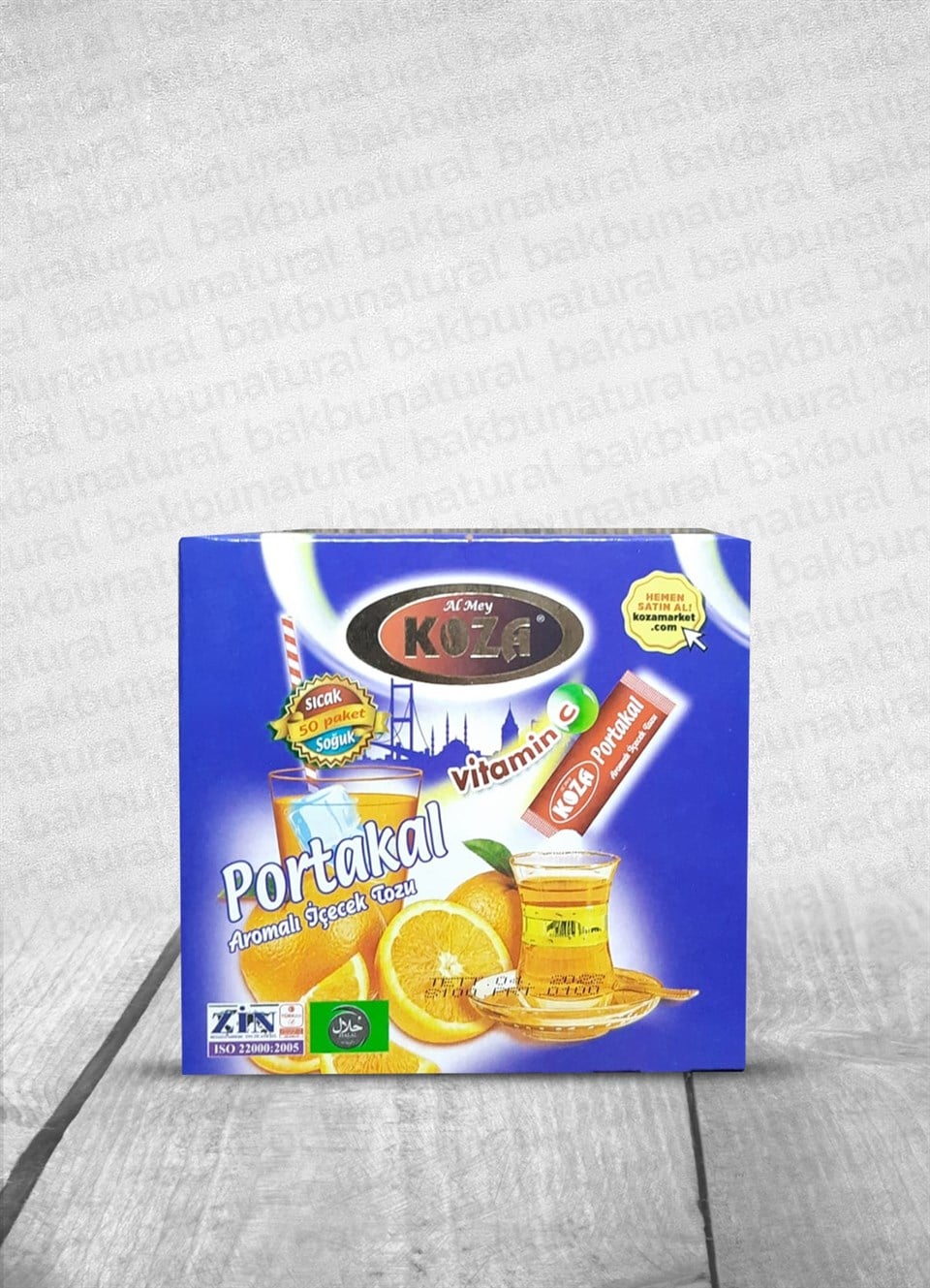 Koza Portakal Aromalı İçecek Tozu