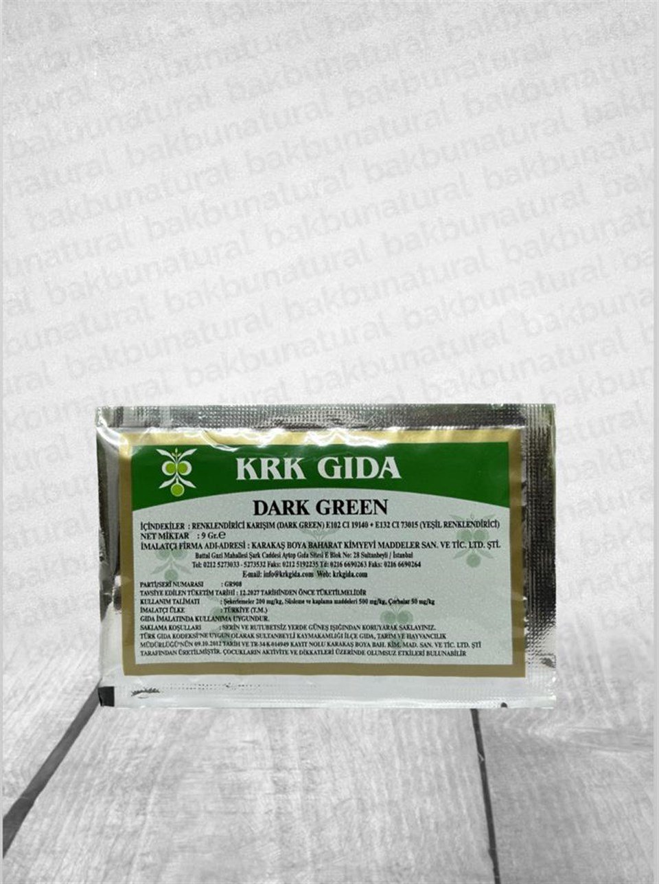 Krk Yeşil Gıda Boyası