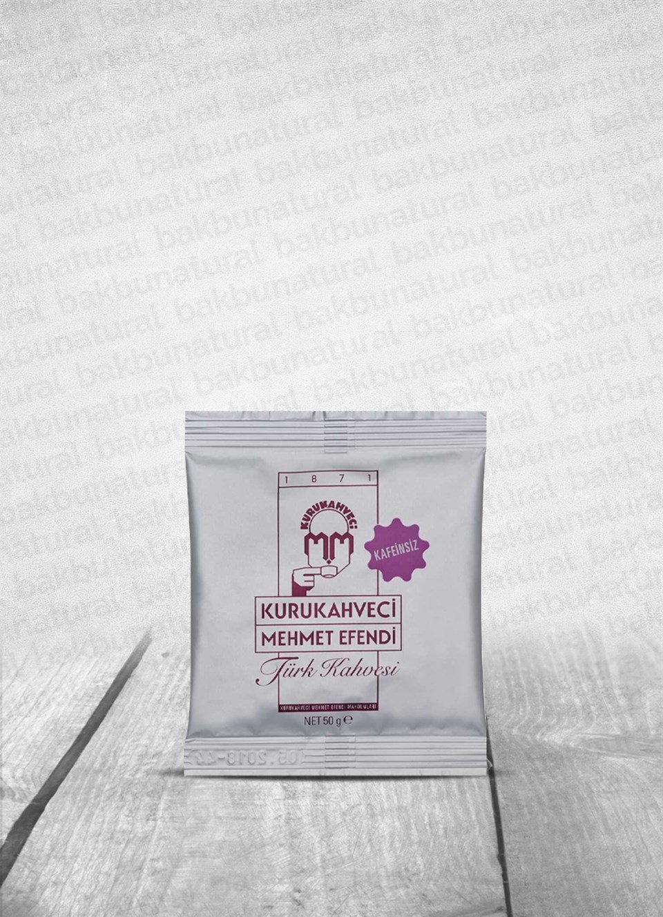 Kurukahveci Mehmet Efendi Türk Kahvesi 50gr KAFEİNSİZ