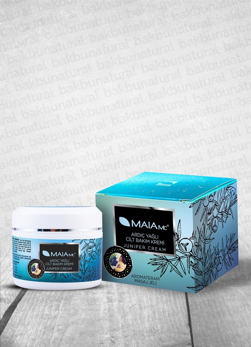 Maia Mc Ardıç Yağlı Cilt Bakım Kremi (Aromaterapi Masaj Jeli ) 150ml