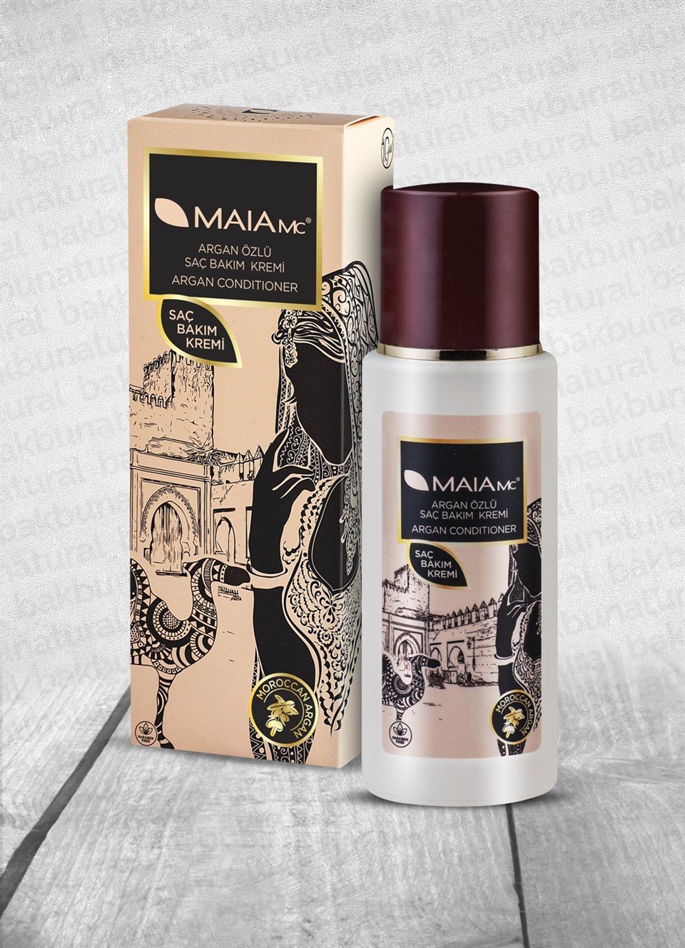 Maia Mc Argan Özlü Saç Bakım Kremi 330ml