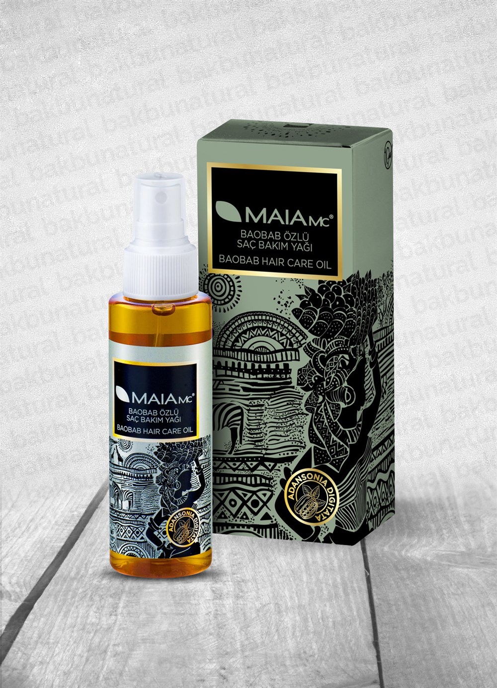 Maia Mc Baobab Özlü Saç Bakım Yağı 120ml