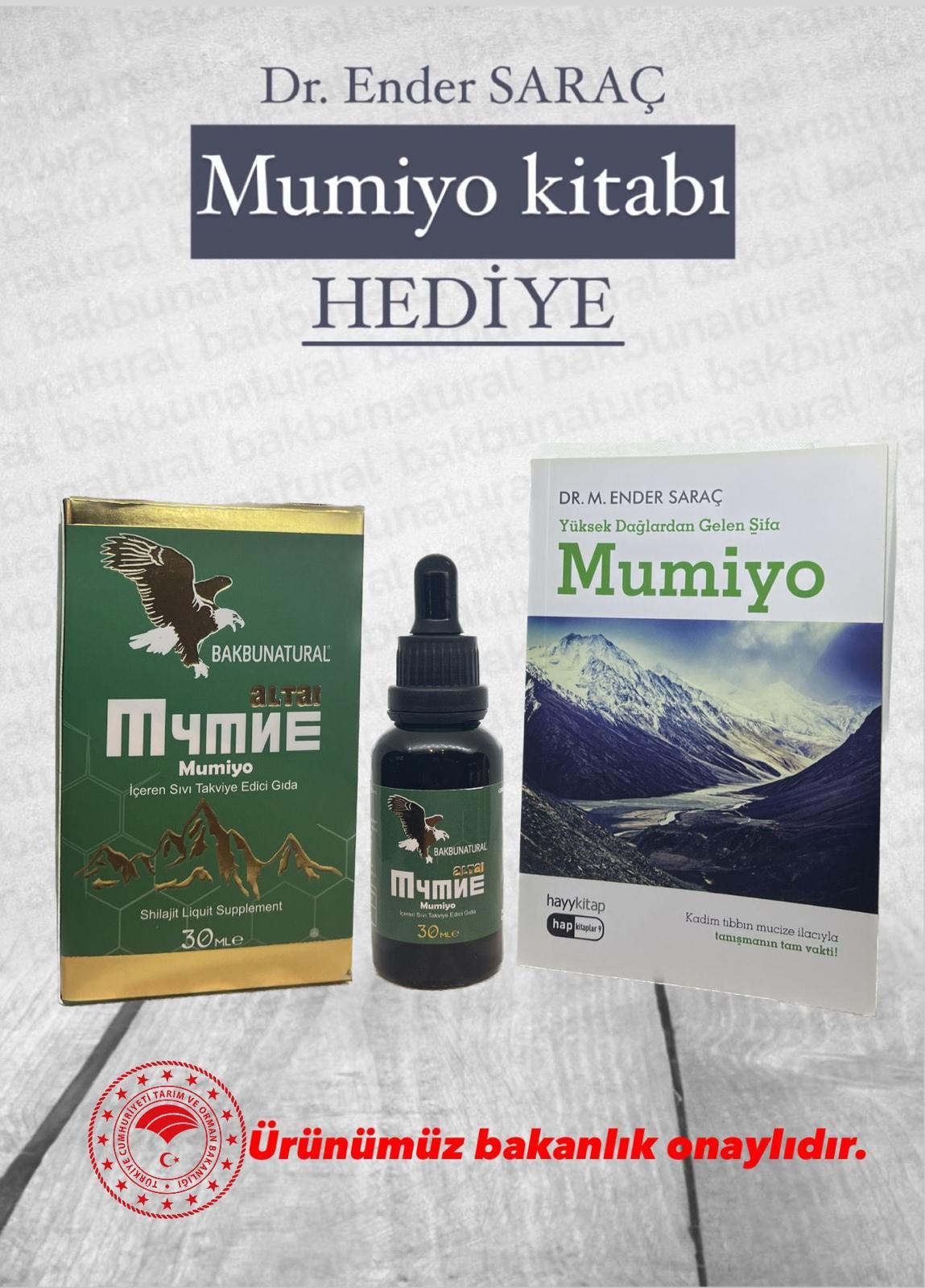 Mumiyo Sıvı Ekstraktı 30Ml Ve Dr Ender Saraç Mumiyo Kitabı