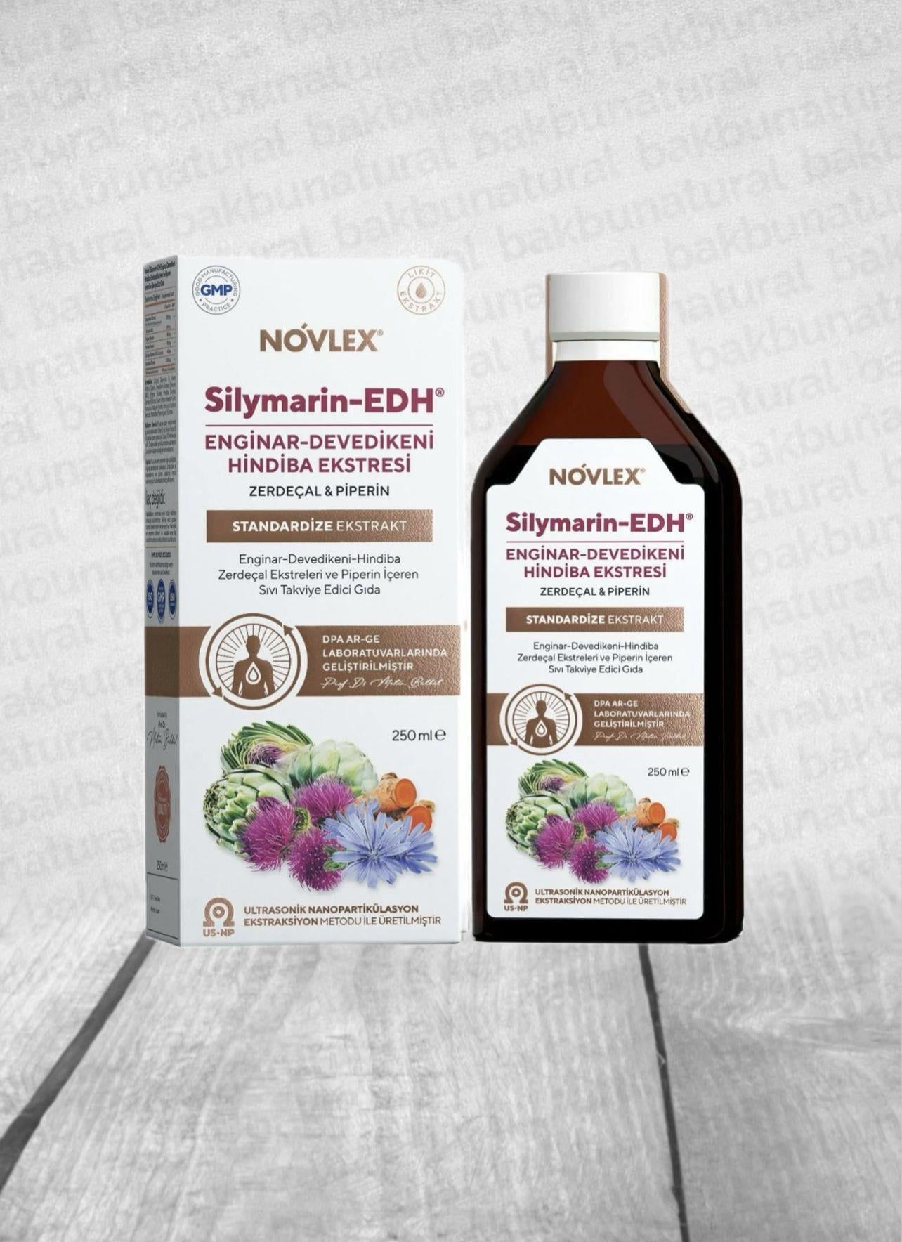 Novlex Silymarin-EDH Enginar-Devedikeni-Hindibağ Ekstresi