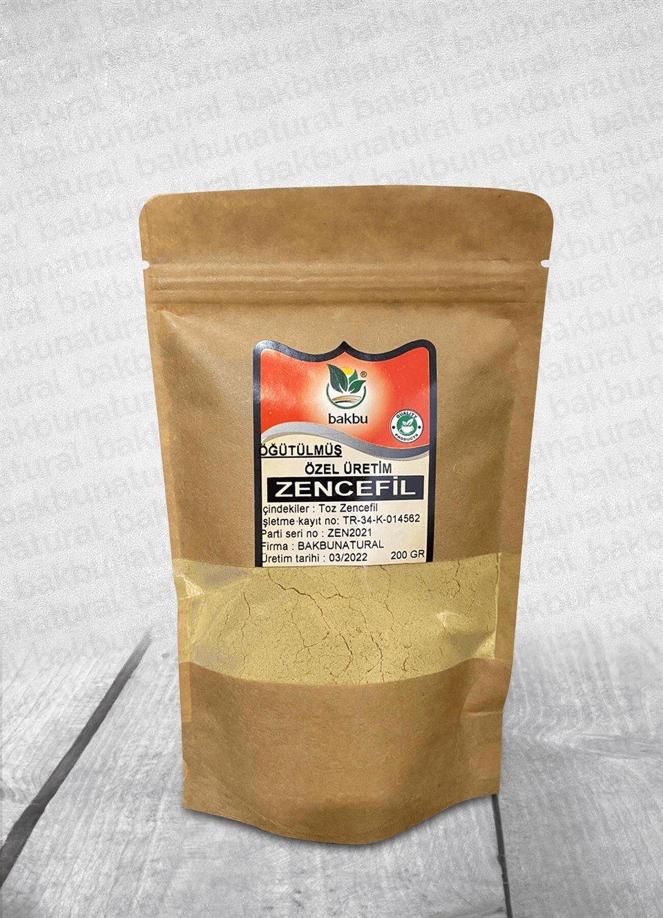 Paketli Toz Zencefil 200 Gr