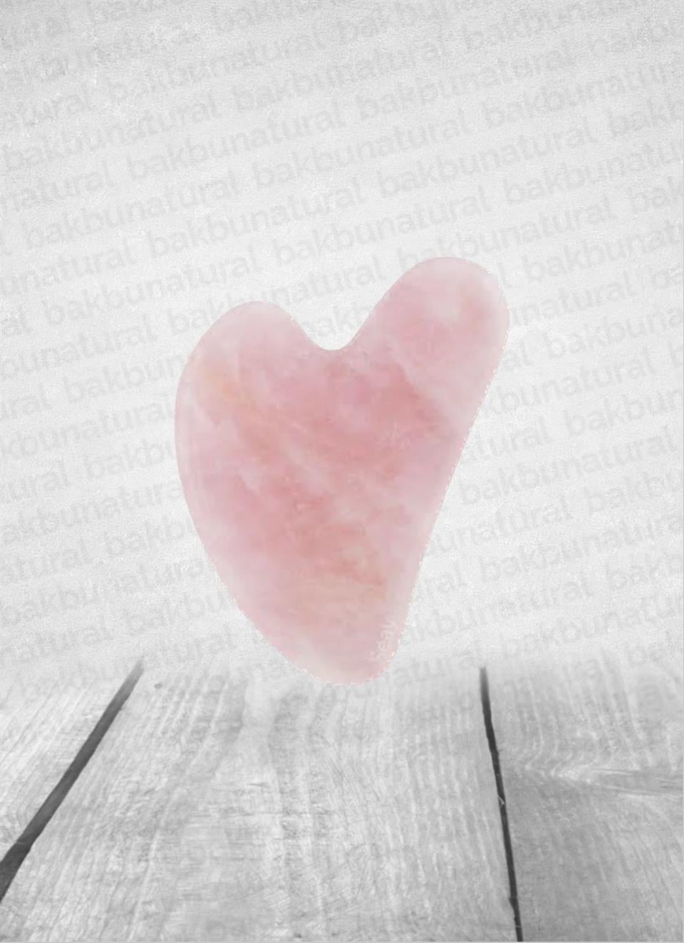 Pembe Kuvars Taşı Guasha