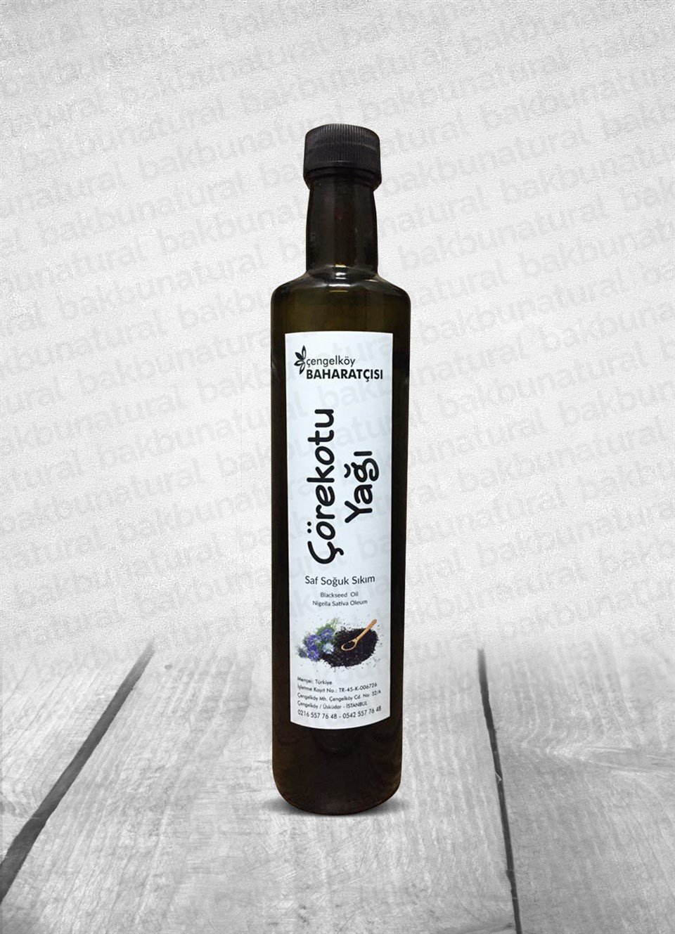 Soğuk Sıkım Çörekotu Yağı 500ml