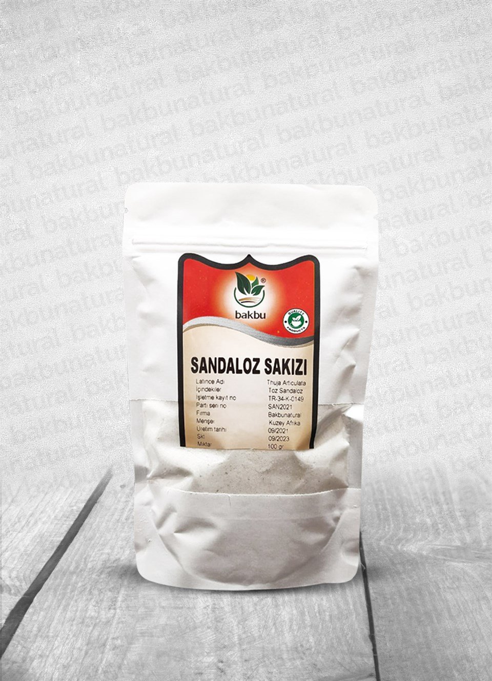 Toz Sandaloz Sakızı 100 gr