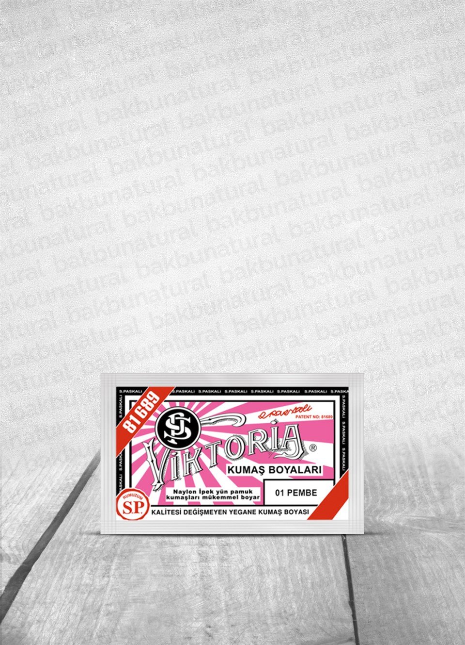 Viktoria Pembe Kumaş Boyası