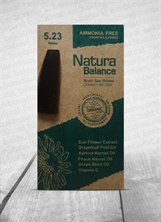 Natura Balance Krem Saç Boyası 5,23 Kakao 60ml