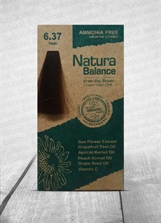 Natura Balance Krem Saç Boyası Tütün 6.37 60ml