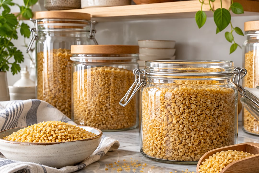 Bulgur nasıl saklanır, Kuru gıda saklama yöntemleri, İpek Bulgur