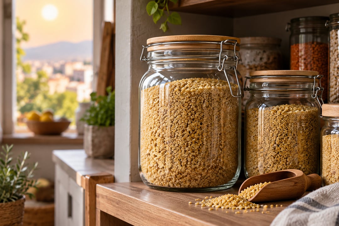 Bulgur nasıl saklanır, Bulgur saklama koşulları, İpek Bulgur