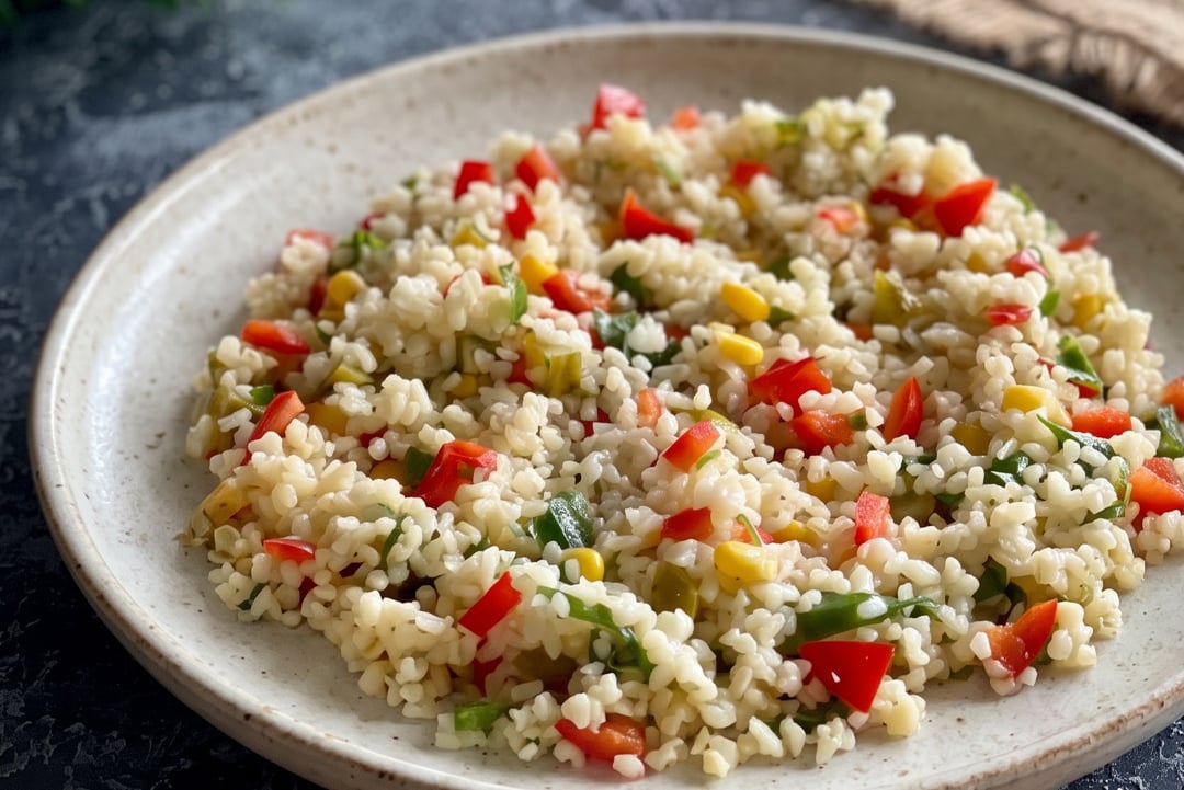Soğuk bulgur salatası, Bulgur tarifleri, Yazlık bulgur salatası