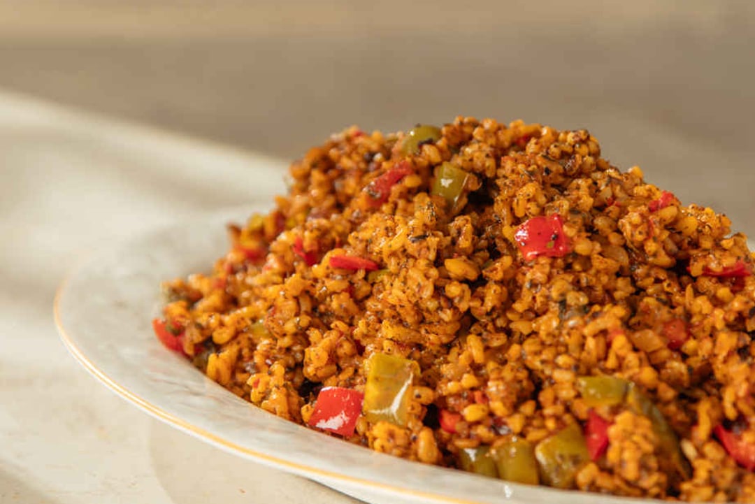 Bulgur pilavı, Yaz sebzeli bulgur pilavı, Pilavlık bulgur