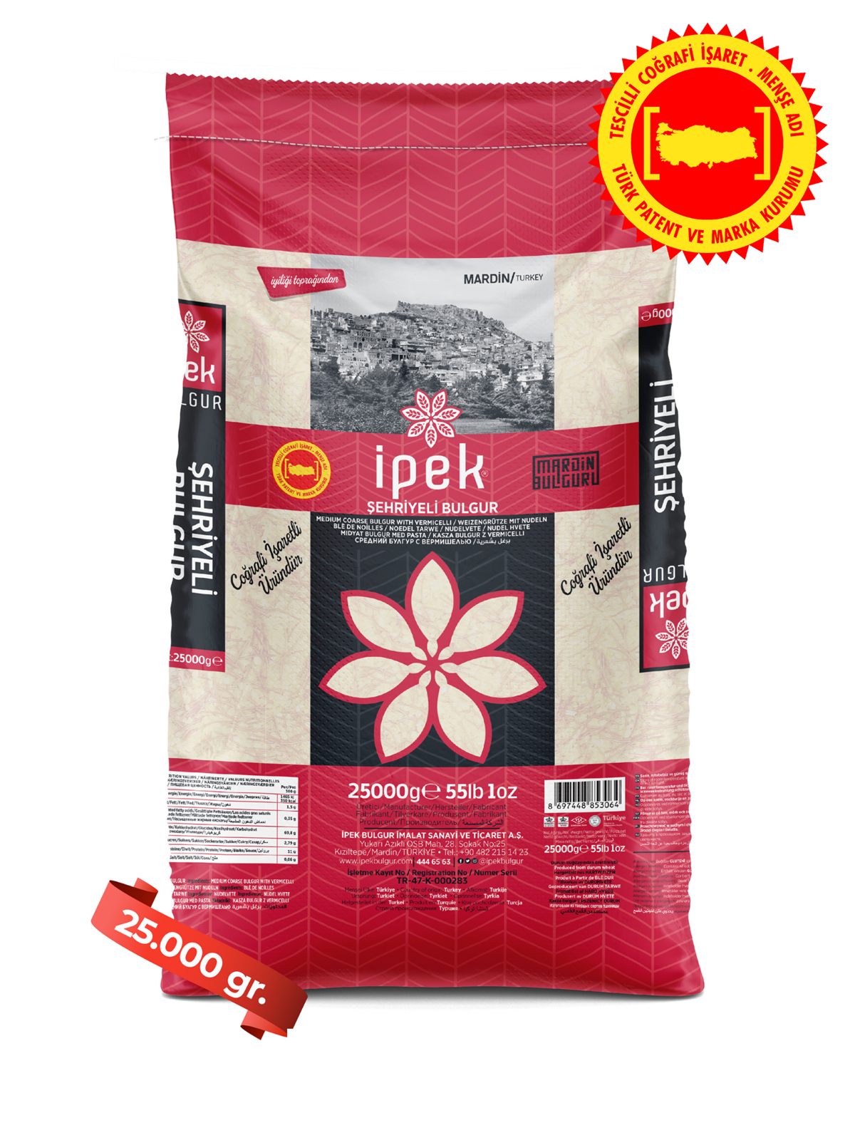 Şehriyeli Bulgur 25 kg