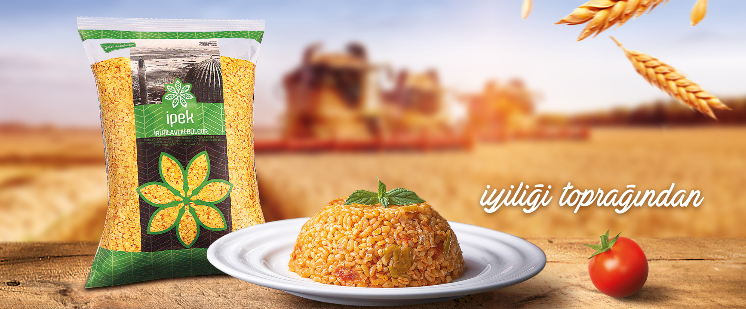 İyiliği Toprağından İpek Bulgur