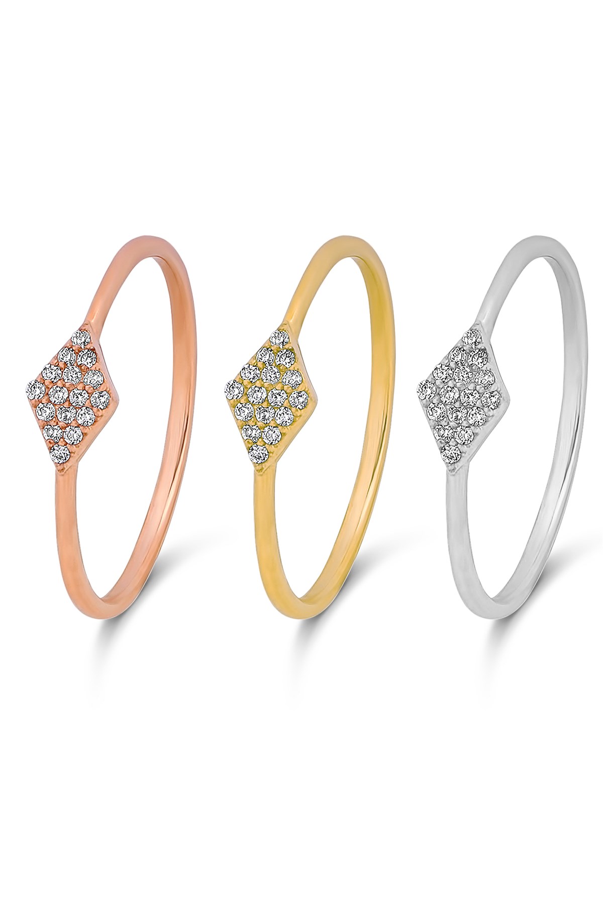 Altın Taşlı Yüzük