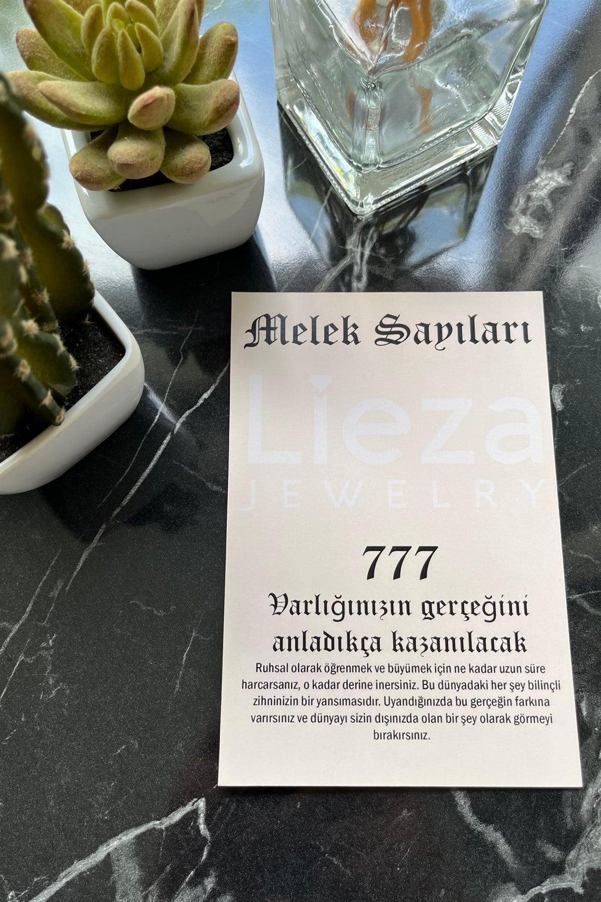Gümüş 777 Melek Sayıları Kolye