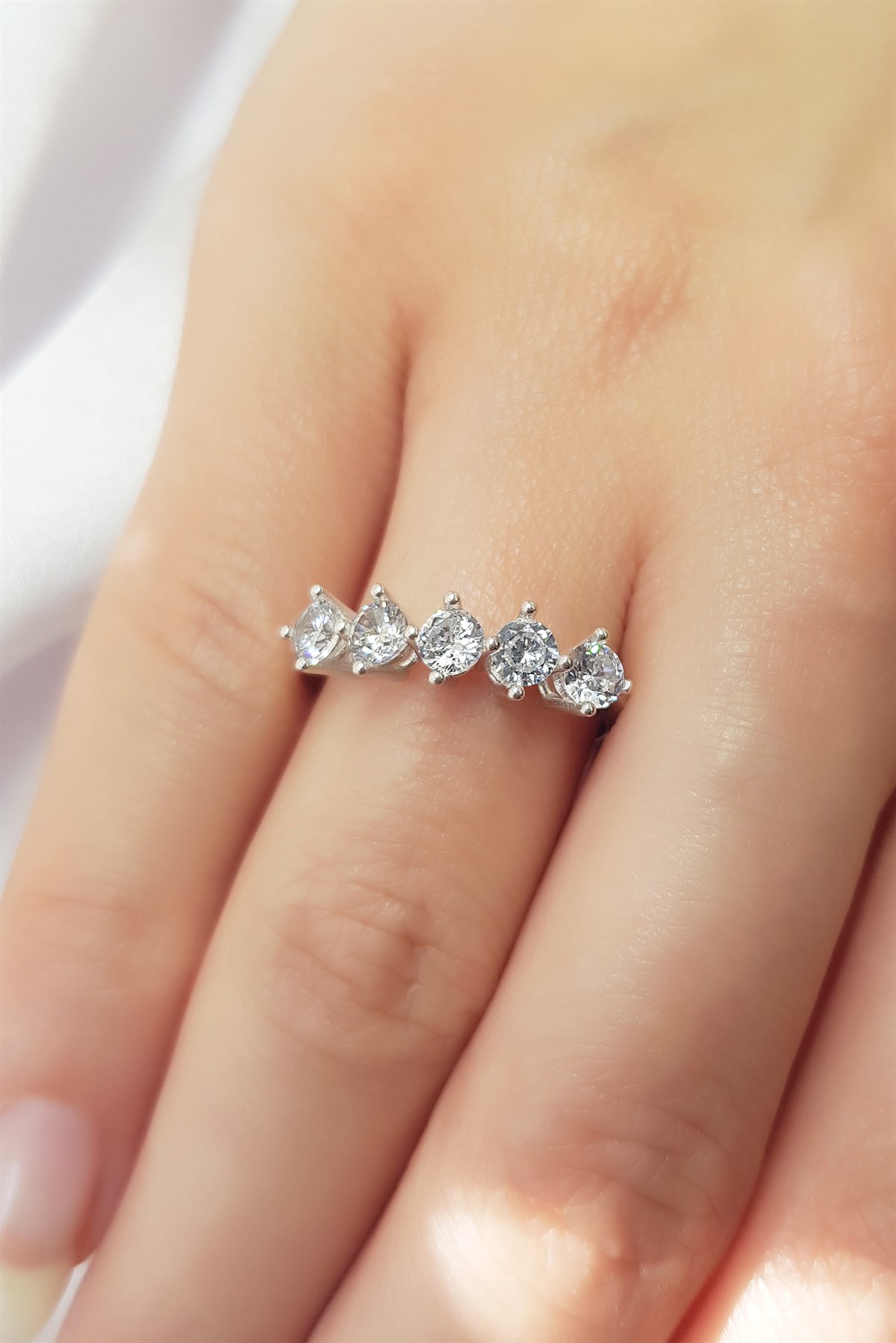 Gümüş Beştaş Yüzük