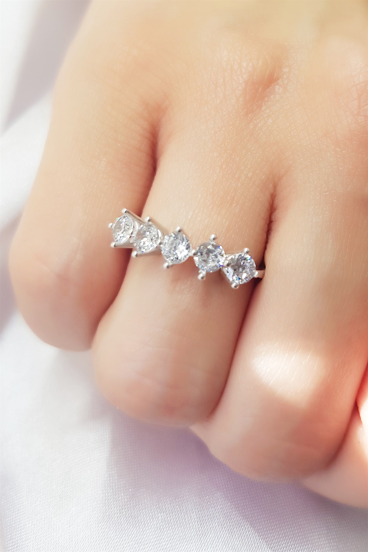 Gümüş Beştaş Yüzük