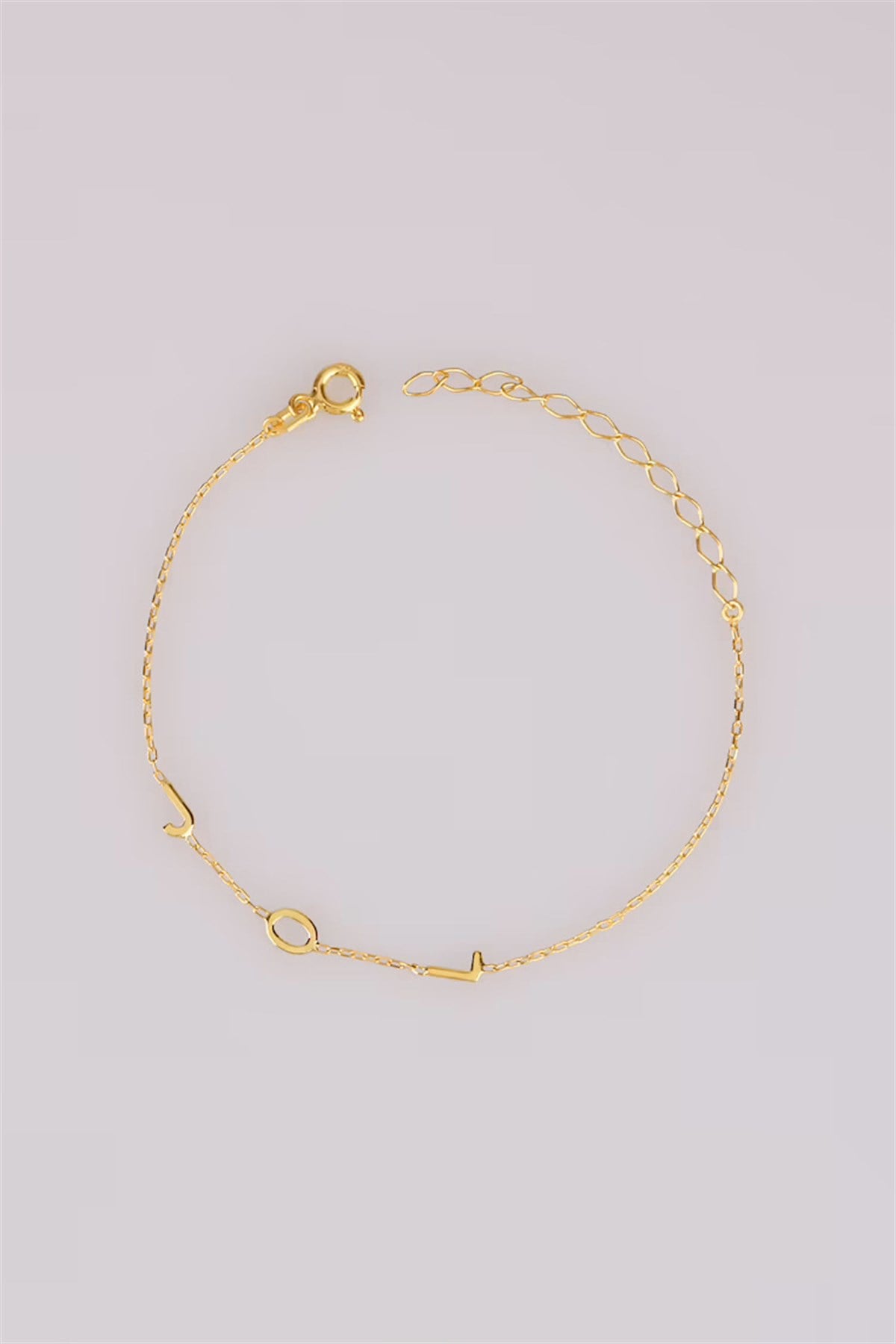 Gümüş Harf Bileklik