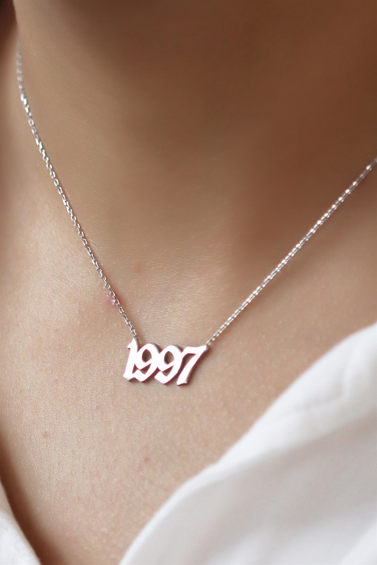 Gümüş Tarih Kolye