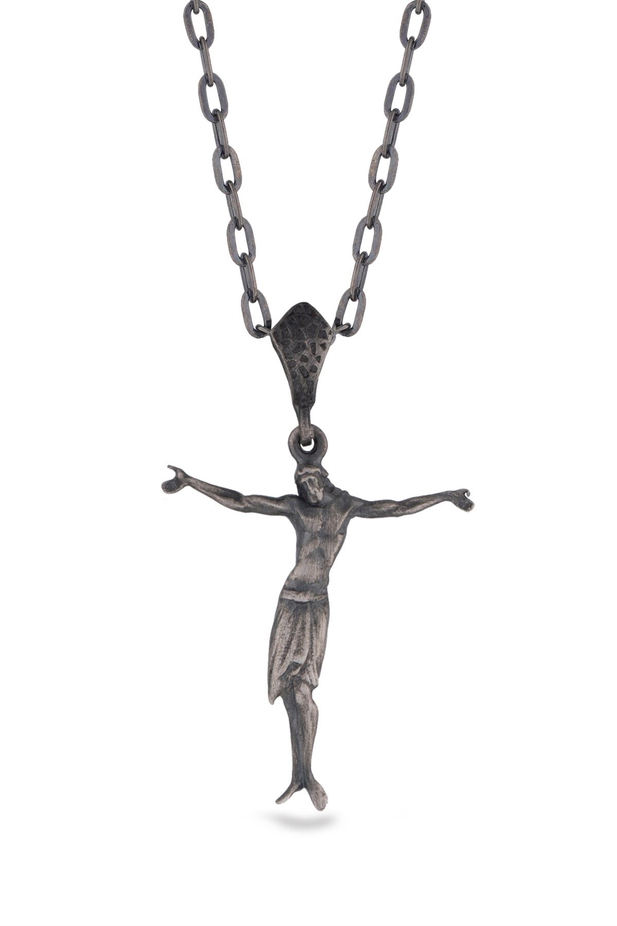 Gümüş Hz. İsa Kolye