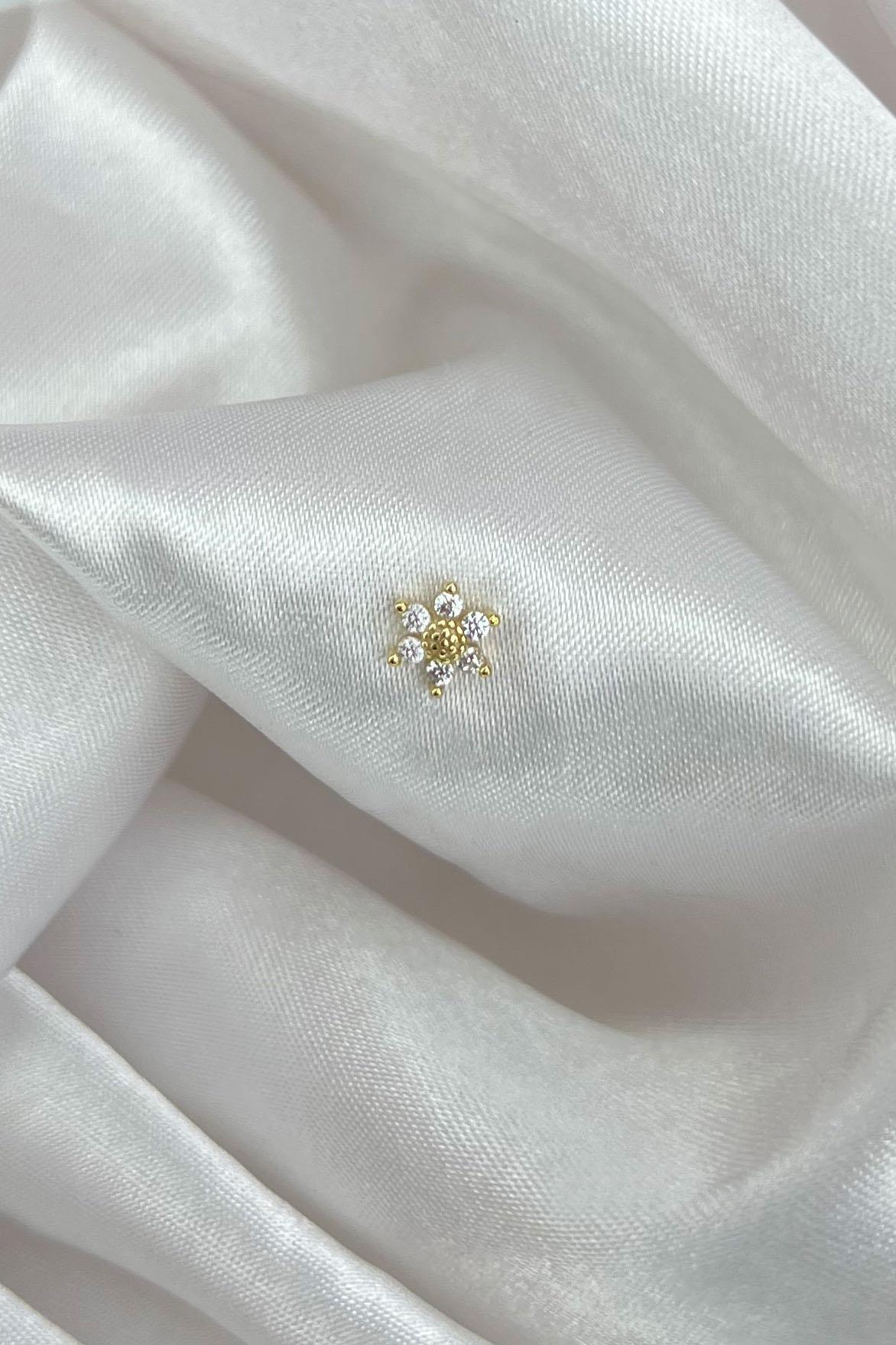 Kadın 925 Ayar Gümüş Piercing