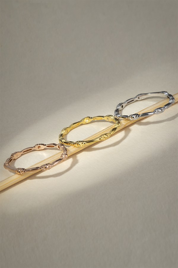 Altın Minimal Yüzük