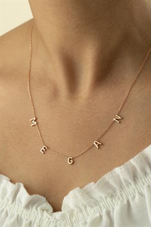 Gümüş Balon İsim Kolye