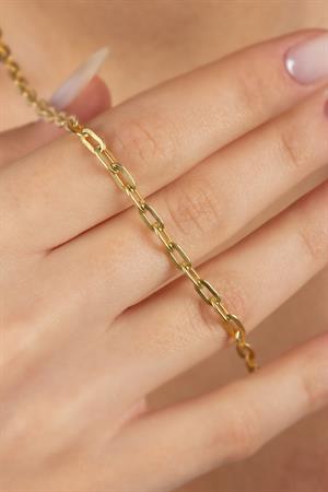 Gümüş Ataç Zincir Kolye