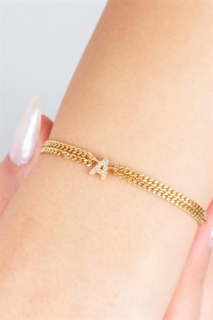 Gümüş Harf Bileklik