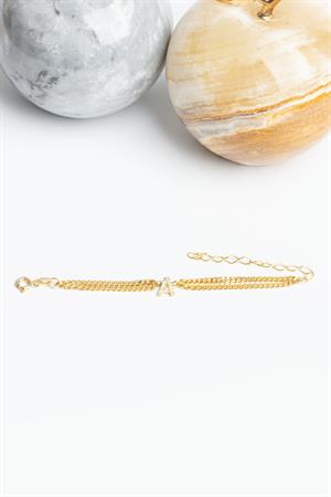 Gümüş Harf Bileklik