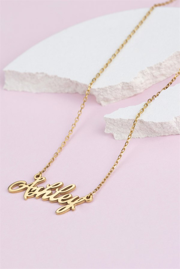 Gümüş İsim Kolye