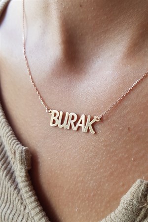 Gümüş İsim Kolye