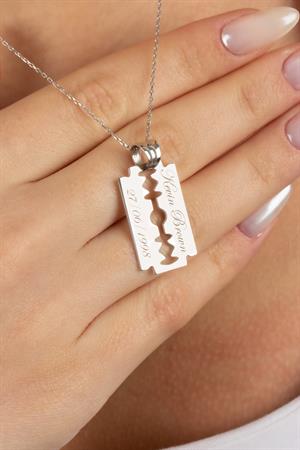 Gümüş Jilet Kolye