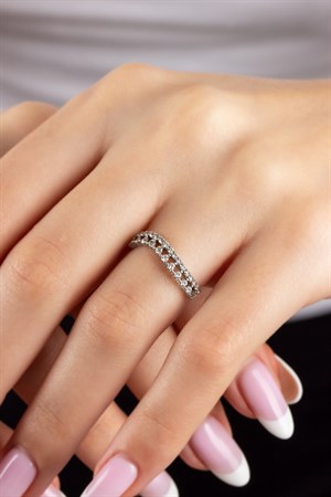 Gümüş Tasarım Yüzük