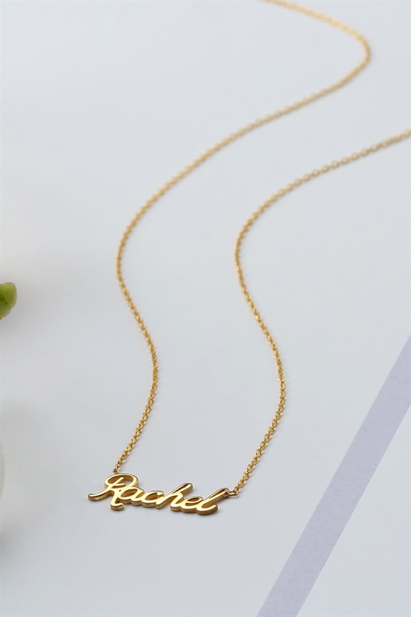 Gümüş İsim Kolye